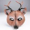 Cosplay Prom Props Masquerade Mask Deer Head  Mask Halloween Mask Kabuki Kitsune Mask Animal Mask