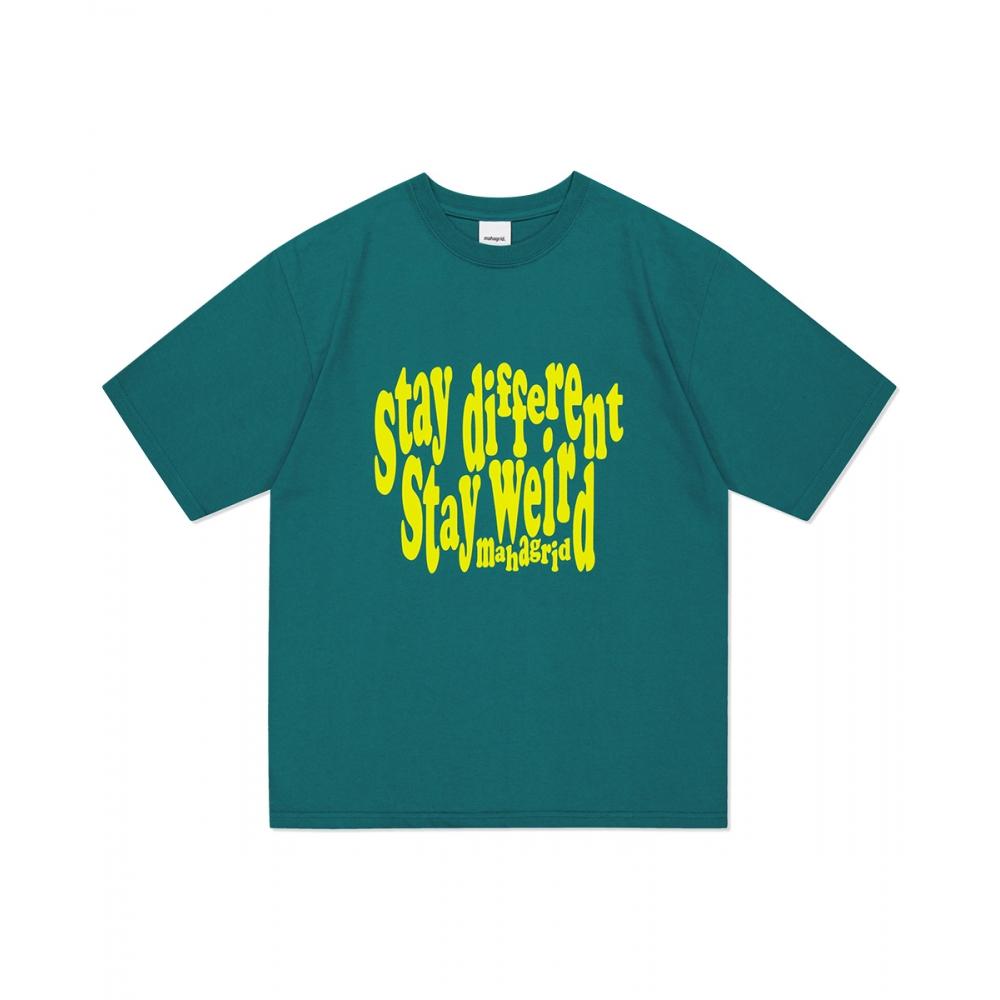 

ФУТБОЛКА MAHAGRID WEIRD GREENMG2DMMT506A