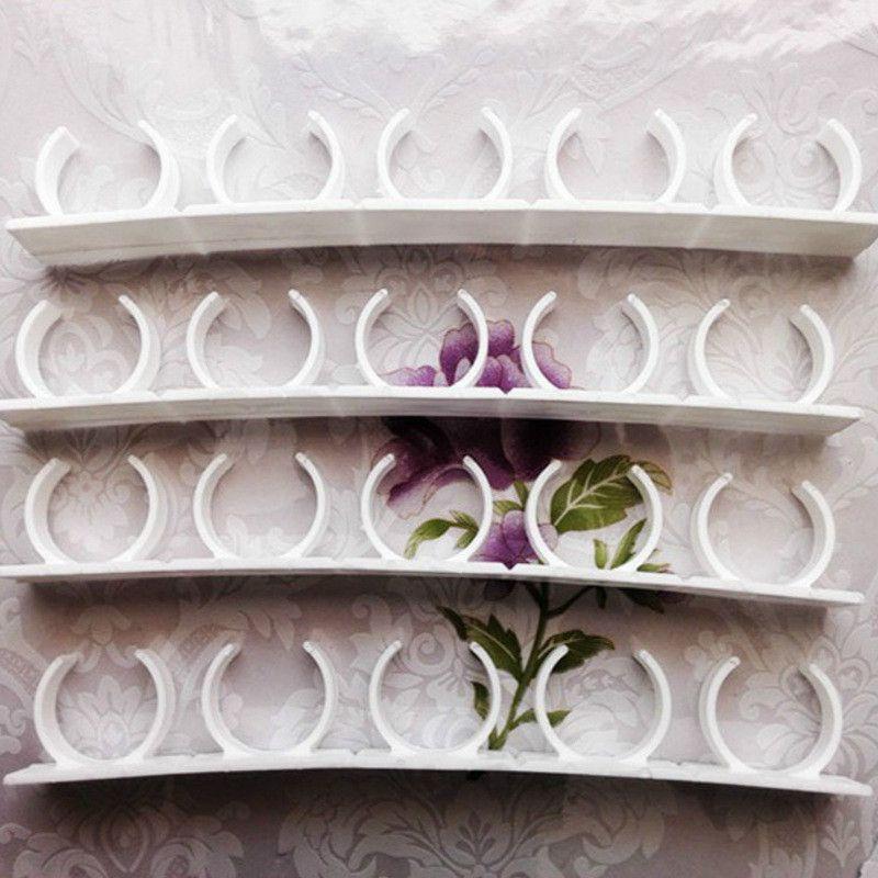 N 4pcs Clip Store Home Kitchen Stick Spice Wall Rack Storage Organizer Grippe