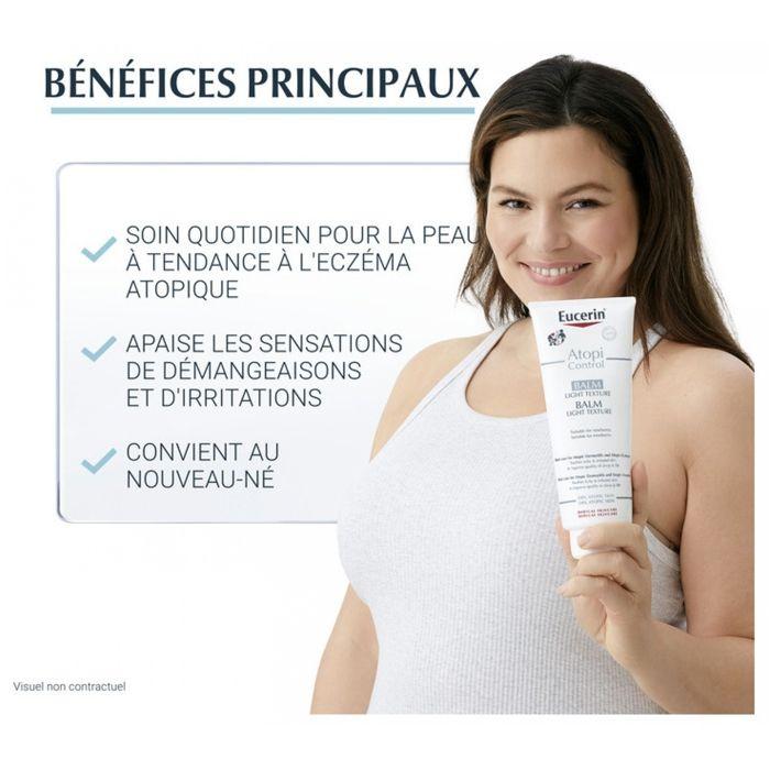 Baume - Eucerin - Atopicontrol - 400 ml - Hypoallergénique - Peaux sèches