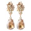 European Style Geometric Alloy Drop Earrings For Women With Irregular Design Fashion Jewelry
