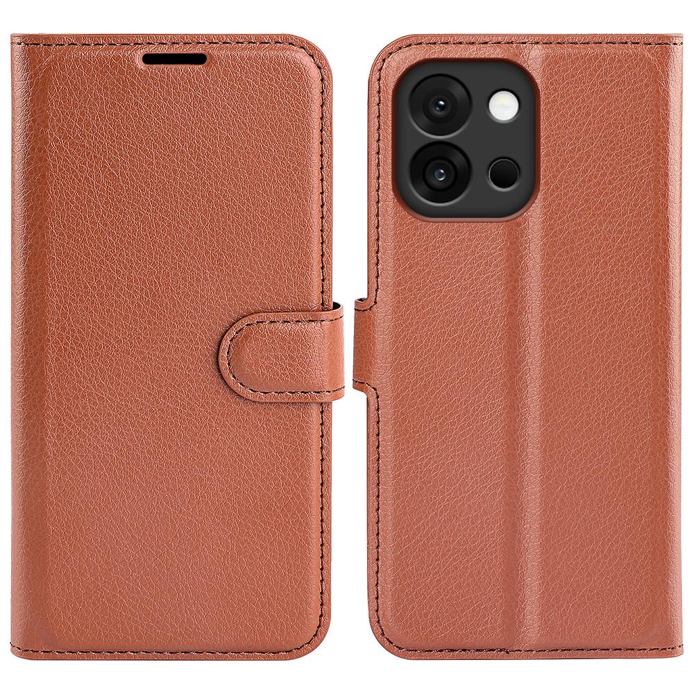 For OnePlus 13T 5G Case Litchi Texture Shockproof Leather Wallet Phone Cover