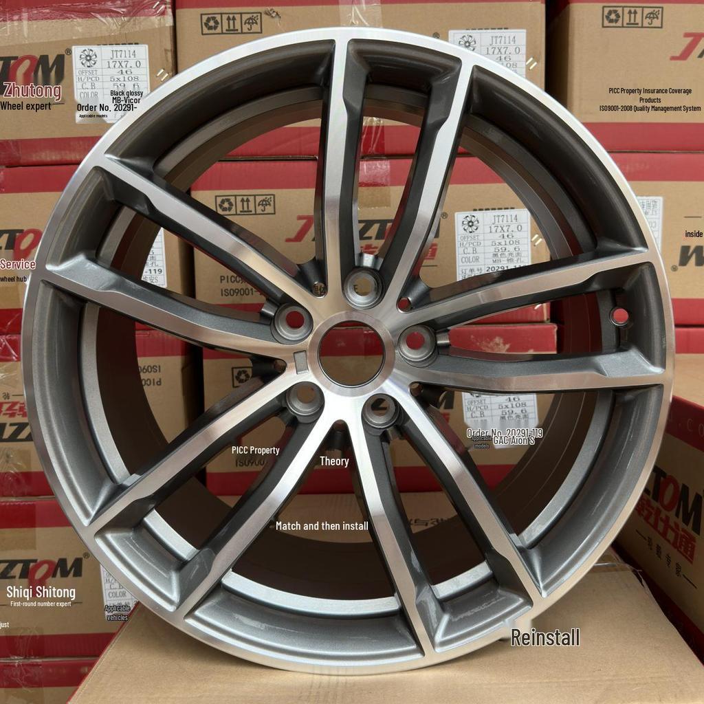 Compatible with BMW 5 Series 525li, 535, 520, 530, and 528 wheels; available in 17", 18", and 19" aluminum alloy rims and tires.