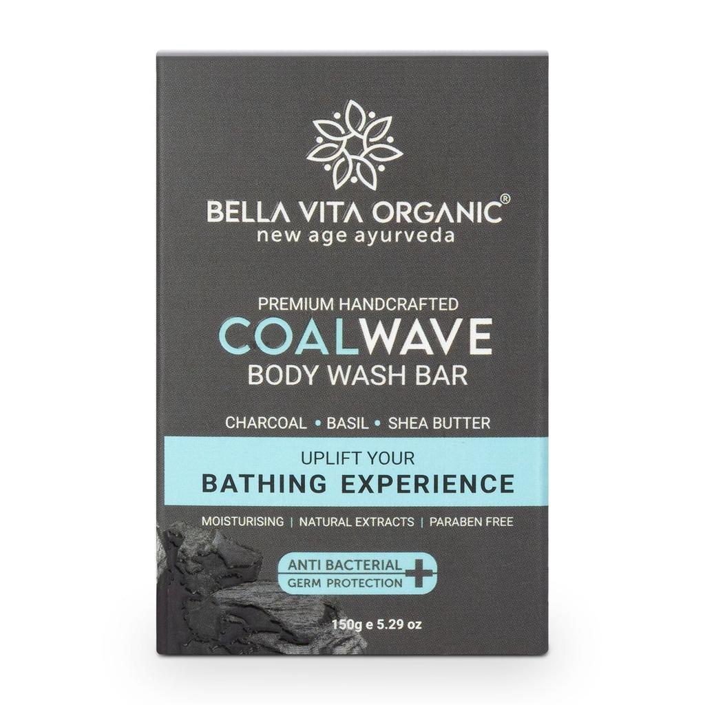 Seife mit Aktivkohle (150 G), Coalwave Duschgel, Bella Vita