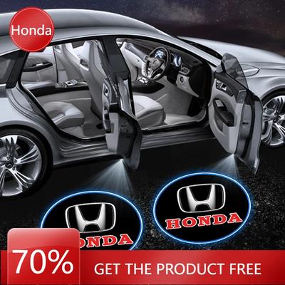 2025 Car New Honda Car LED Courtesy Light Ghost Shadow Projector Emblem Lamp For Honda Jazz City Civic Inspire Accord FIT HRV CR