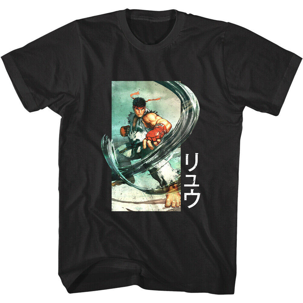 Pop Summer Street Fighter (1990s) Champion Street Fighter Video Game Character Printable Unisexs ShortSleeved TShirt