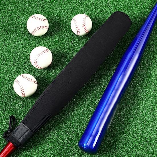 Baseball Bat Cover Wear-resistant Extra Soft Waterproof Fastener Tape Design with Clip Neoprene Baseball Bat Protector Cover Softball