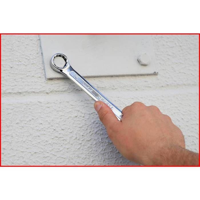 Coffret de clés mixtes ks tools - 21 pièces de 6 à 32 mm - embouts à fourche en métal