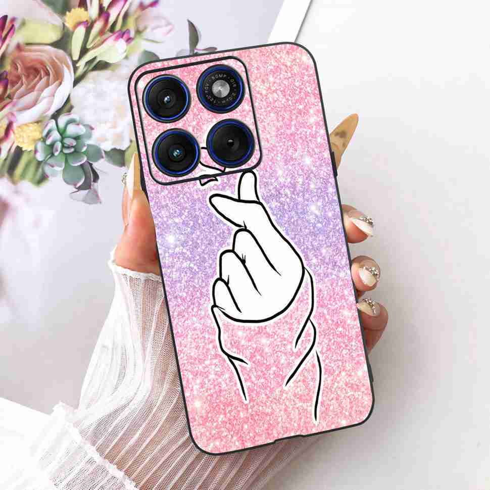 Lovely Cat For Motorola Edge 70 Case Cover Soft Silicone Phone Case For Motorola Edge70 Edge 70 5G Back Cover Bumper