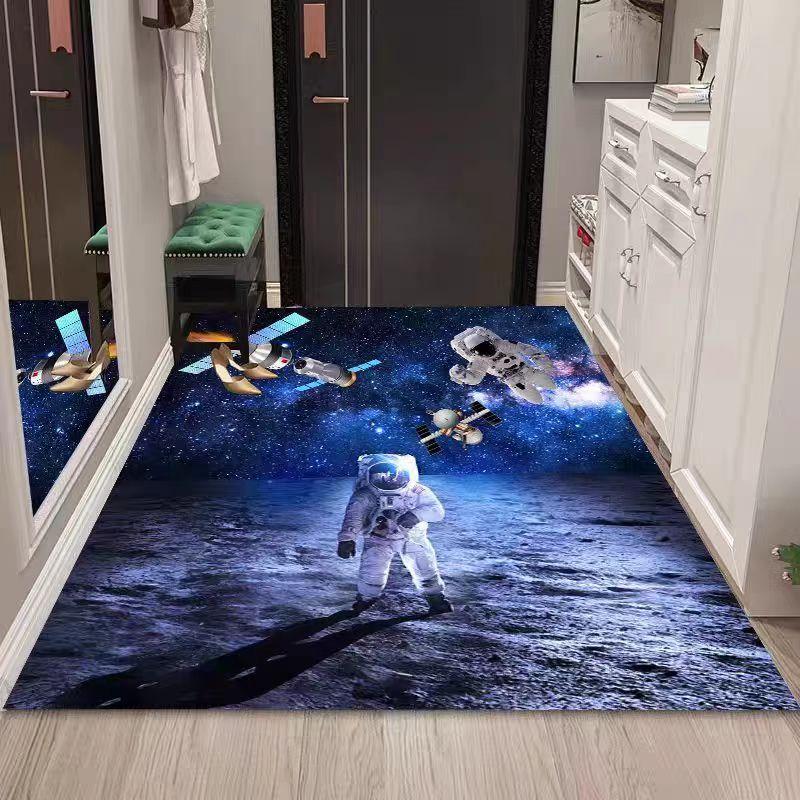 3D Carpet Household Entrance Door Mat Floor Mat Dirt Resistant Anti Slip Wear-resistant Floor Mat