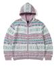 Thisisneverthat Kapuzenpullover mit Reißverschluss Rosa