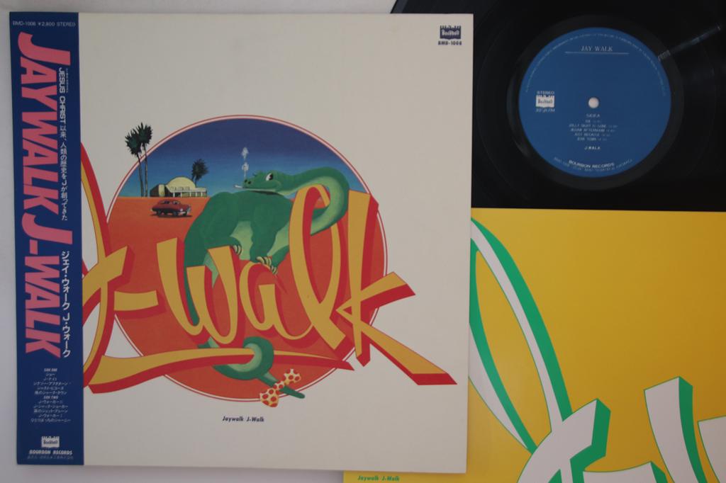 LP Record J-WALK - Jaywalk / J-walk BMD1008 BOURBON Japan Obi Japanese Pop/Rock Used