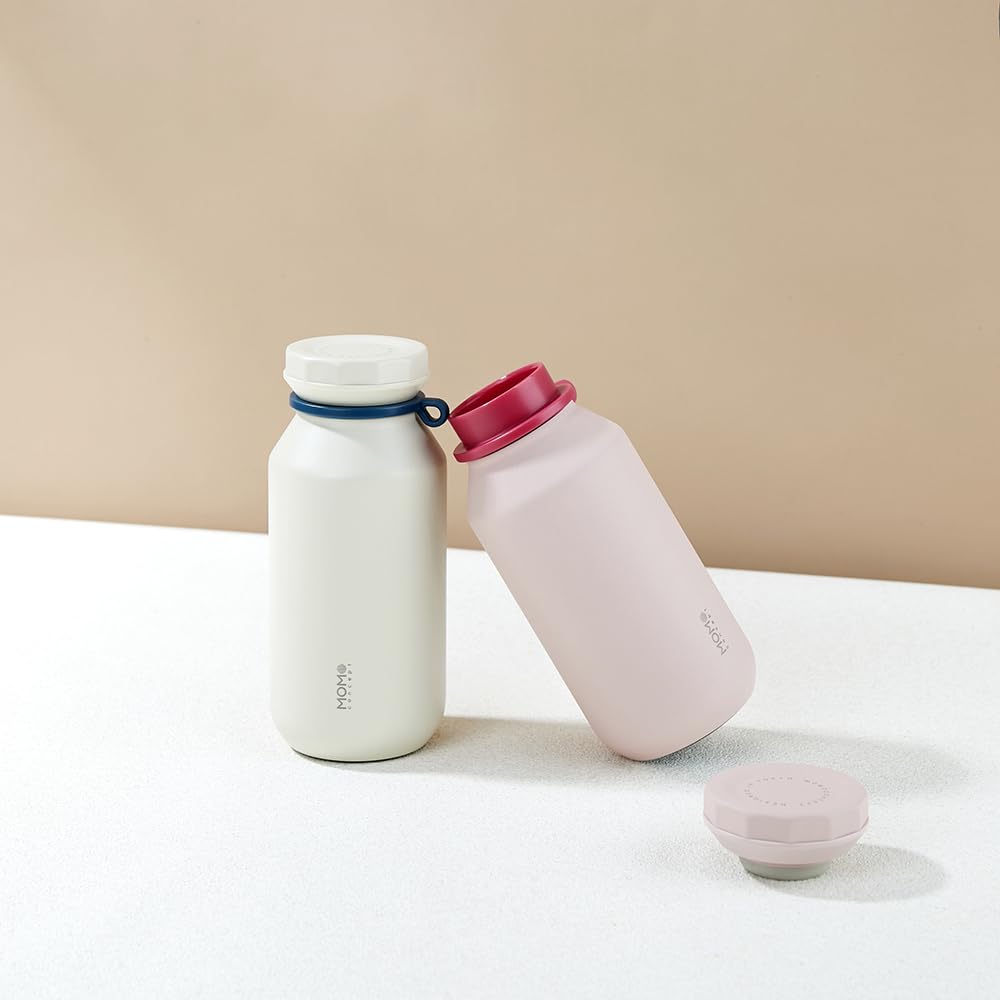 MOMO CONCEPT Vacuum Insulated Lightweight Rock Tumbler, 440ml, Pink Mousse, 01016-29300R