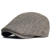 Autumn Winter Thick Warm Newsboy Caps Men Women Soft Beret Hat Casual Fashion Detective Hats Retro Driver Flat Caps