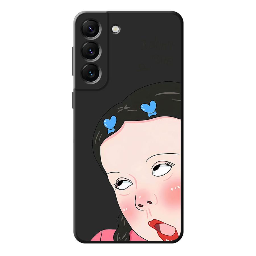 Funny Cute Girl Boy Design Phone Case for Samsung Galaxy S24 Ultra S21 5G S22 Plus S23 Ultra S21 FE S20 S23 FE S21 Silicone