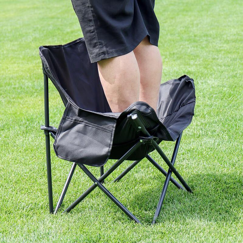 Outdoor Portable Folding Moon Chair