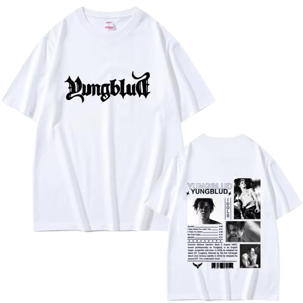 Yungblud IDOLS Tour 2025 Graphic T-shirts Men Women Fashion Hip Hop Gothic Streetwear Male Casual Soft Cotton Oversized T Shirts