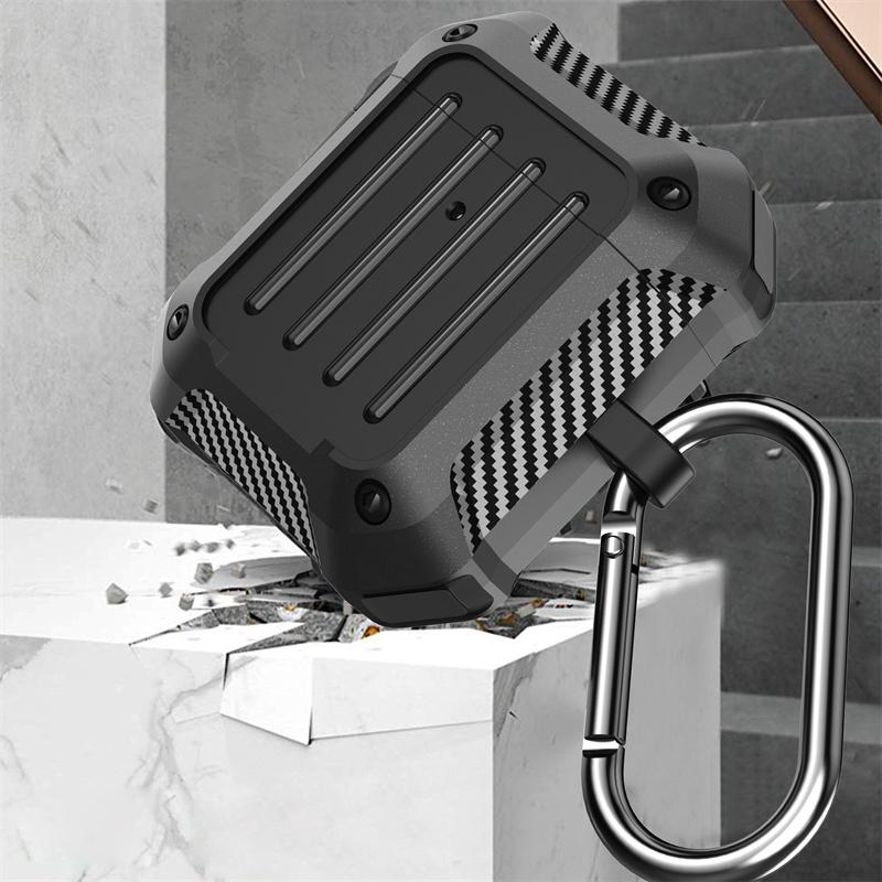 Rüstung Schutzhülle für AirPods Pro 2nd Generation AirPods 3rd 3 2 1st Gen Abdeckung Zubehör Stoßfest Volle Schutz Abdeckung