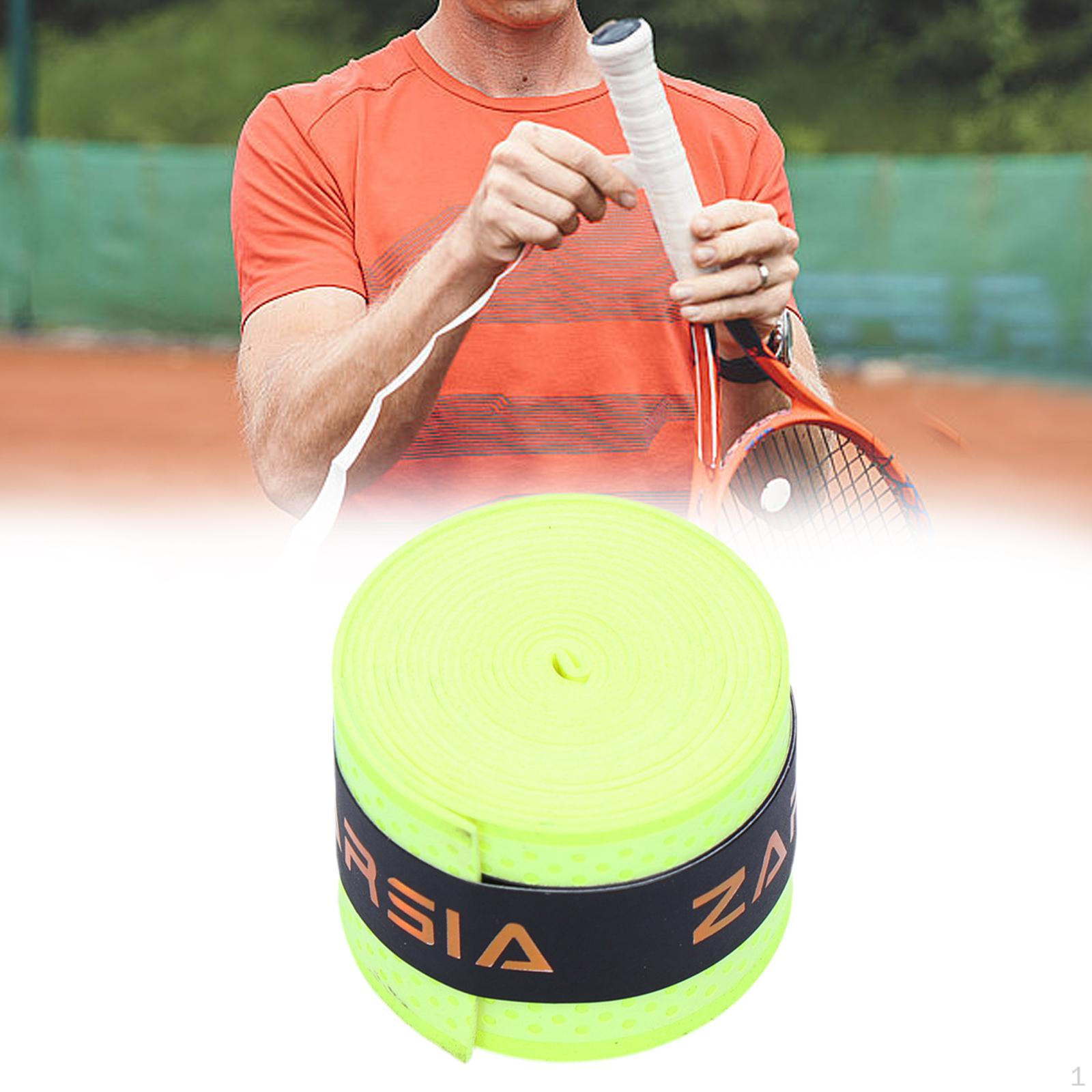 

Бадминтонная ракетка Grip Tape Handle Wrap Sweat Sport Band для бадминтонной ракетки Fluorescent Yellow