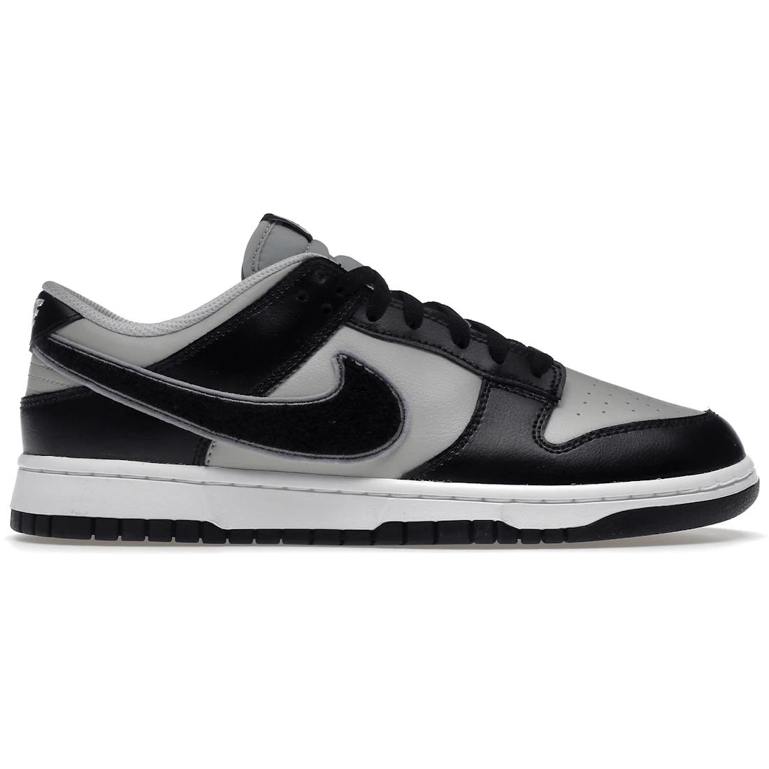 

Sneaker Nike Dunk Low Chenille Swoosh Black Grey(DQ7683-001) 46