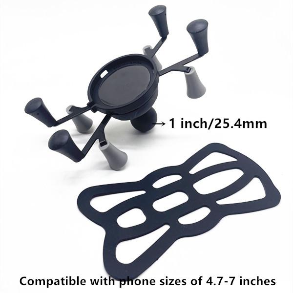 Phone Holder Adapter with 1"or 1.5"inch ball for Apple 15W MagSafe for ram  Mounts X-Grip