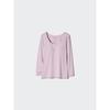 Japan HeaTTech U Neck Bra T shirT  8 minUTe Sleeve