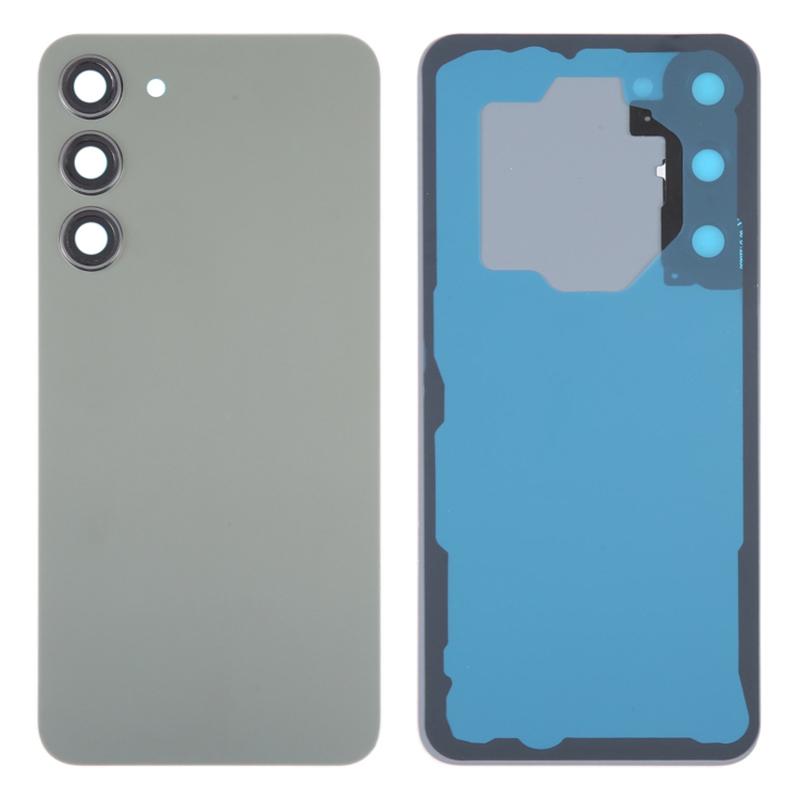 For Samsung Galaxy S23+ S916 Battery Housing with Adhesive Sticker+Camera Lens Cover