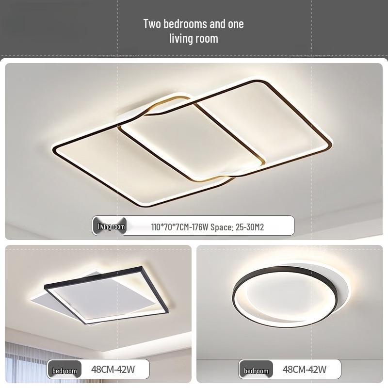 Modern Minimalist Geometric LED Ceiling Light