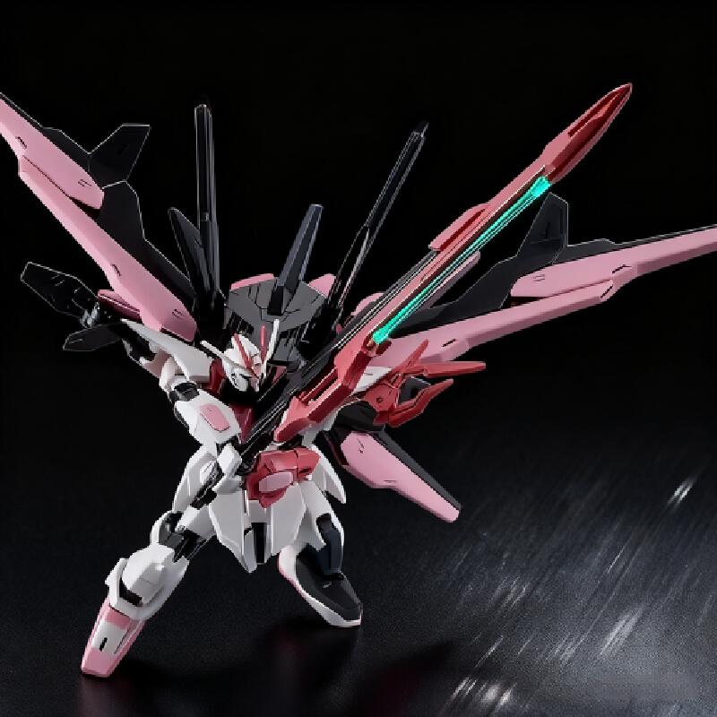 Latest Hg 1/144 Strike Rouge Mbf-02 Assembly Model Package Cool Action Figure Plastic Toy Model Boys Surprise Present Collectible Model