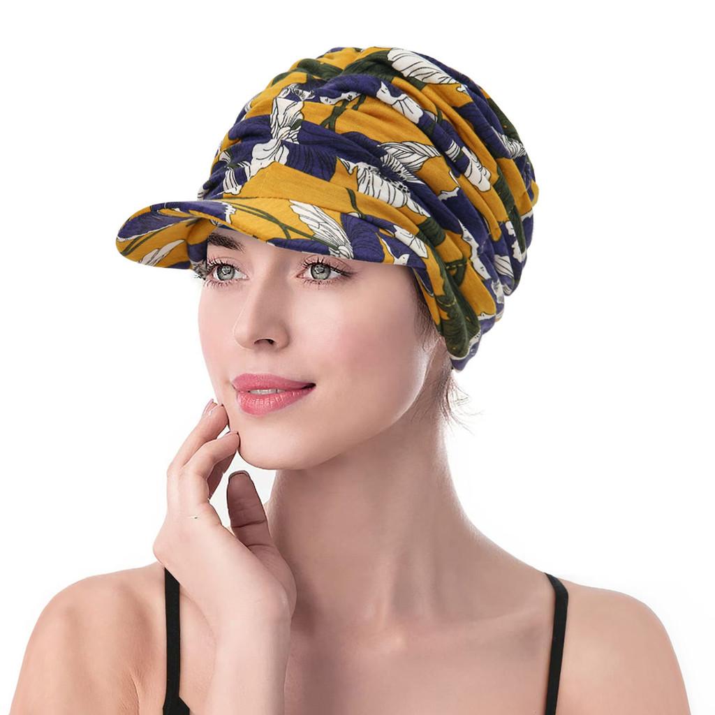 Vintage Floral Bucket Hat With Breathable Polyester For Casual Summer Wear
