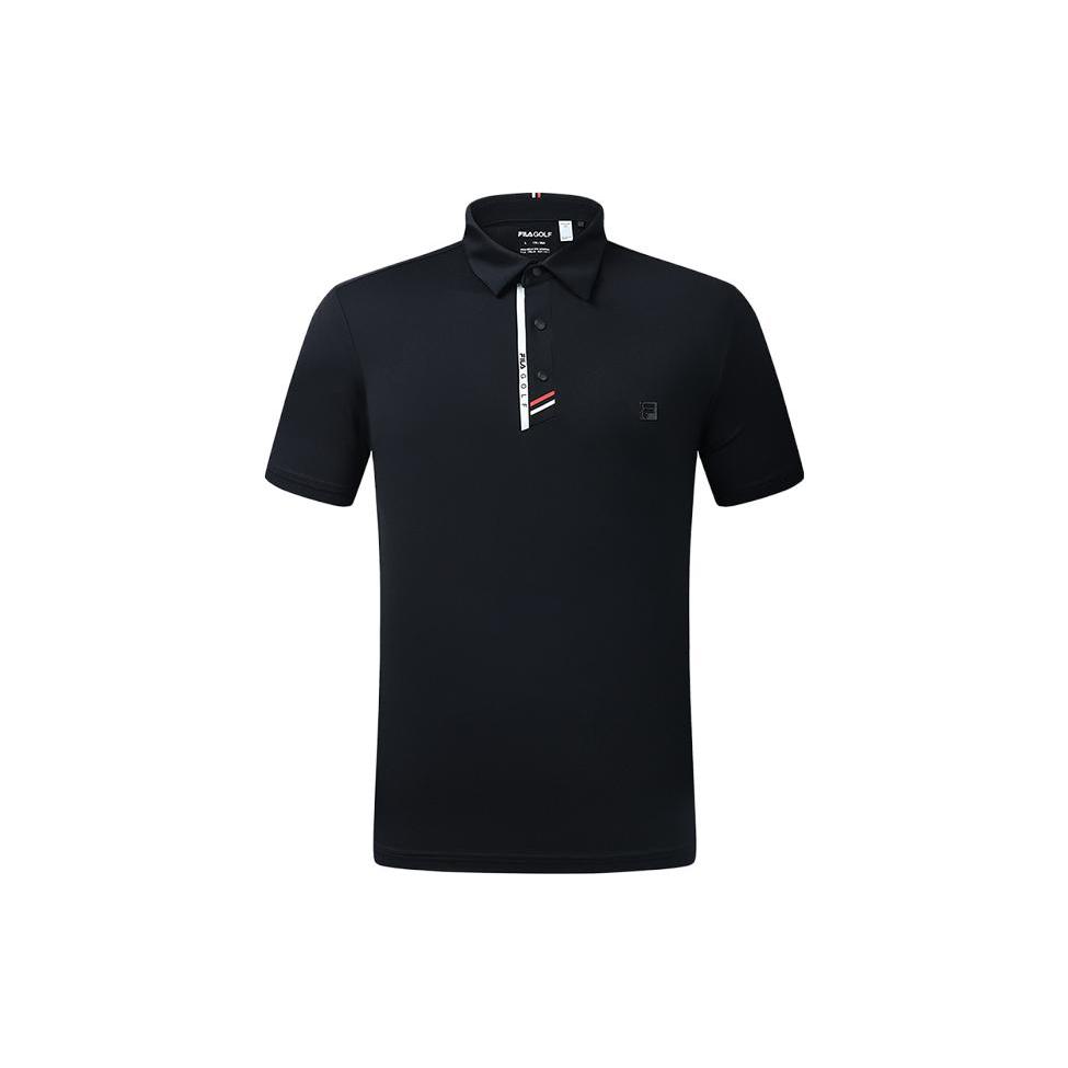 FILA Polo Shirts Men s Blue Polo Collar Moderate Straight Fit A11M325105F-NV M
