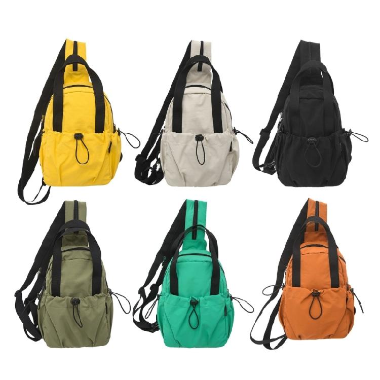Slings Bag Crossbody Backpack Shoulder Bag Fanny Pack Handbag Chest Daypack with Zipper Strap for Womens Men Gifts