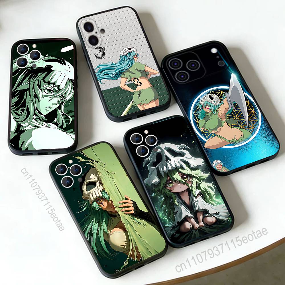 B-BleachS N-Nelliel-s For iPhone 12,16,13,14,15,17,11,Pro,Max,Plus,E,Air,Mini TPU Soft to Skin-friendly phone case