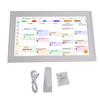 Digital Calendar Wall Desk Mountable 1920x1080 15.6 Inch Touchscreen WiFi Digital Calendar Family Planner with Loud