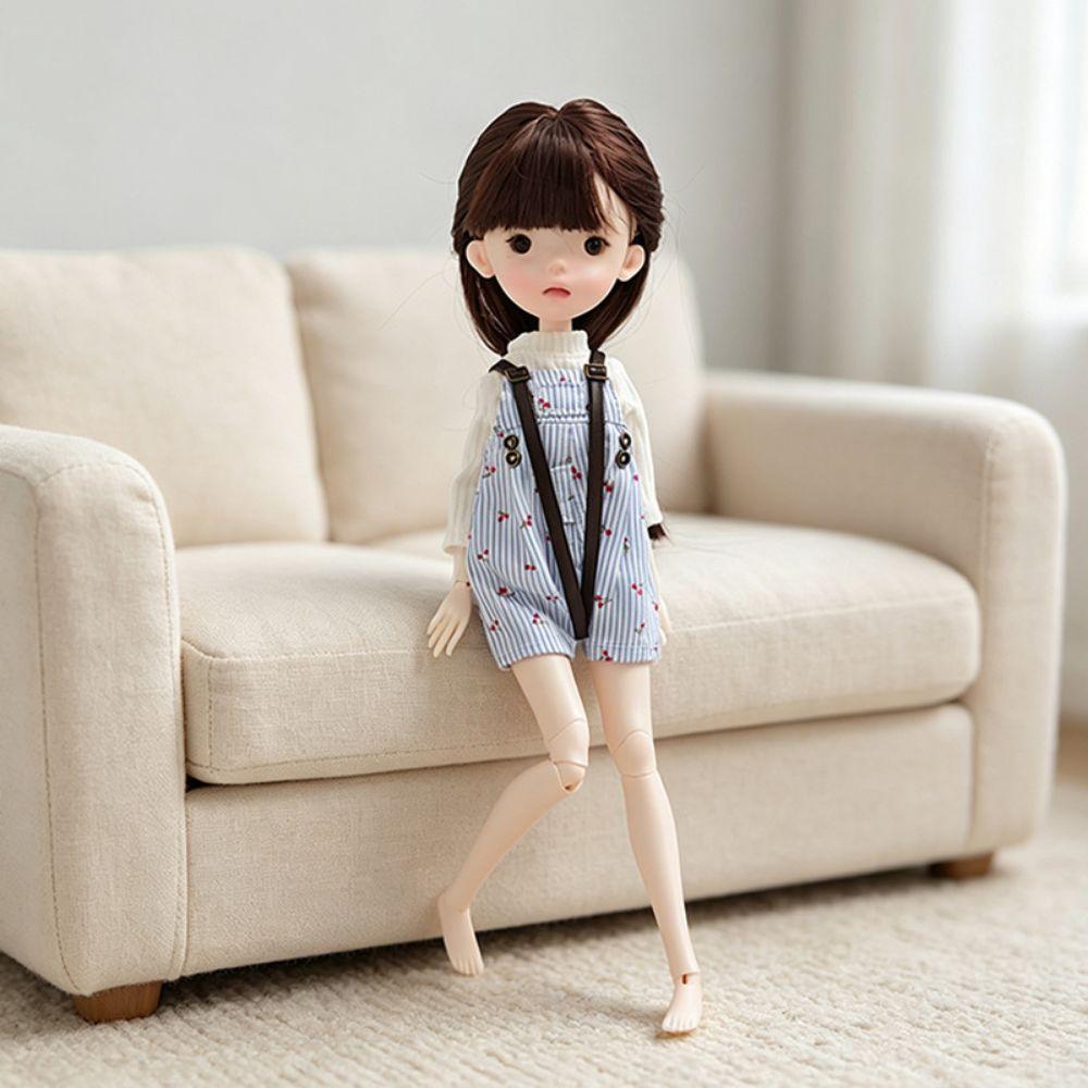Fashion Sweater Pleated Skirt Set Princess Dresses For Blythe Doll/For OB24 OB22 Small 1/6 Dolls