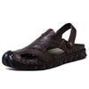 Men's Genuine Leather Sandals Soft Comfortable Sandals Male Summer Outdoor Beach Shoes Designer High Quality Sandals for Men