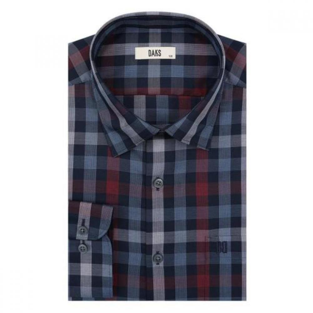 DakS Men S Regular Fit Checked Shirt dma3Shcl110n1