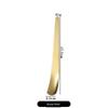 Stainless Steel Spoon 304 Ice Cream Spoon Long Handle Mixing Spoon Japanese Style Flat Head Eating Dessert Cake Spoon Ice Cream Spoon