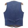 RRL Indigo Dyed Diamond Quilted Vest, Men's, Blue, Size M Best M blueUsed