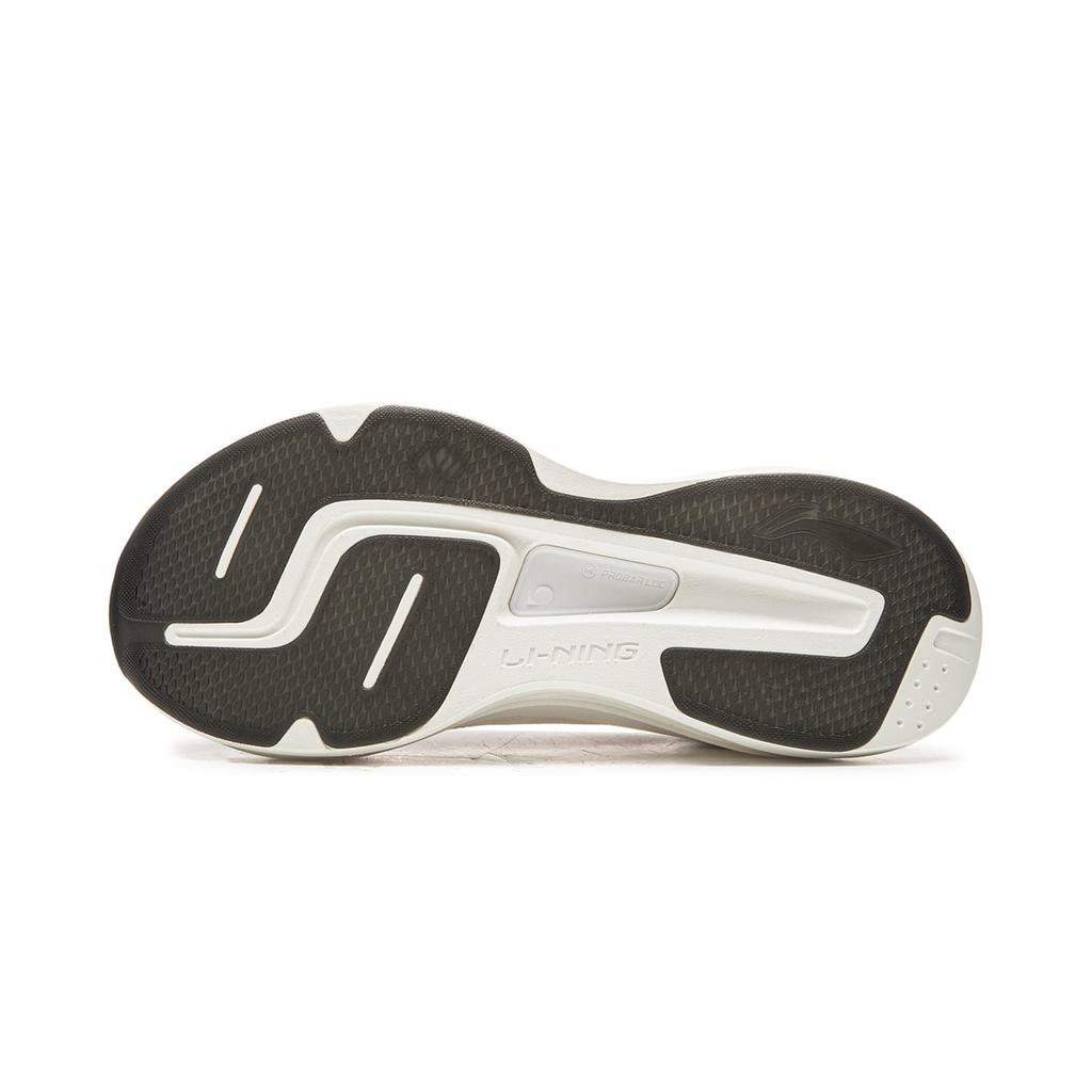 Li Ning Yueying 5pro Resistenti all'abrasione Supporto Rimbalzo Basse Scarpe da Corsa Standard da Uomo Bianco ARHW001-13