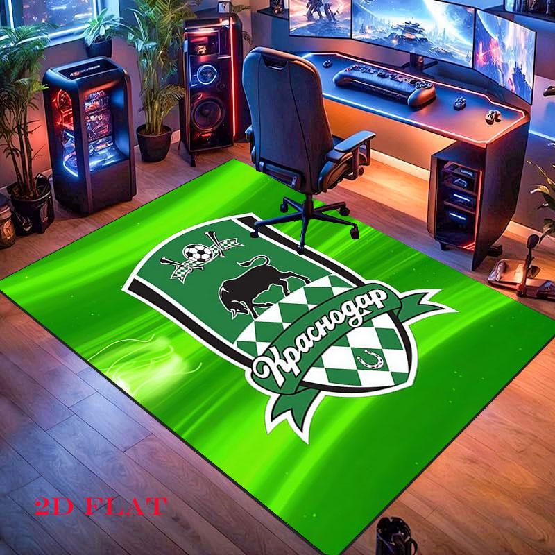 FC Krasnodar Spark Carpet Rug for Living Room Bedroom Home Sofa Decoration,Kids play Nonslip Floor Mat