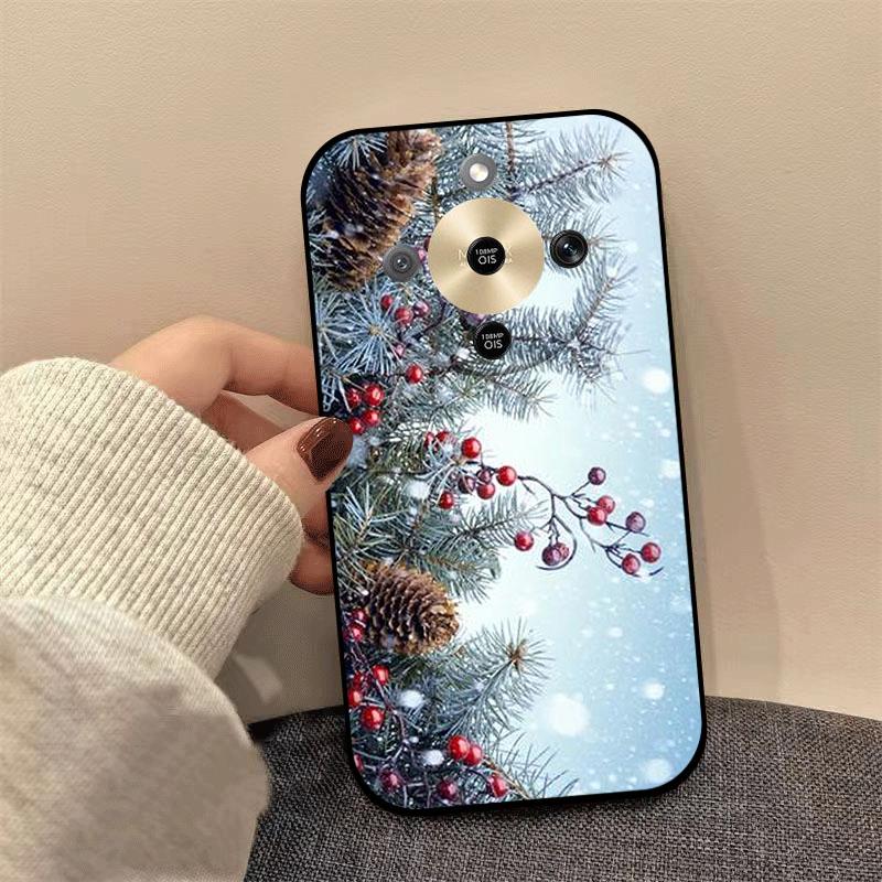 For Honor X9d X70 X9a X9b X9c X6C X5C Plus Case Christmas Painted Soft TPU Silicone Cover For Honor Magic8 Lite Phone Case Coque