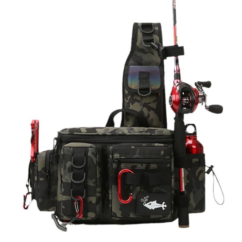 Men's Outdoor Tactical Fishing Shoulder Crossbody Bag