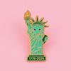 Decorative Brooch Cartoon Goddess Statue Design Zinc Alloy Brooch Pin Bag Sweater Suit Lapel Enamel Badge Outfit Accessory