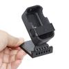 Magnetic Desktop Mount Stand for Dedicated Thumb Sized Panoramic Camera Adjustable Angle ABS Metal Base Black