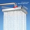 Larsd Pressurized Square Overhead Shower Head
