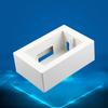 Multifunction Electrical Junction Box US Style SurfaceMount Box Plastic Enclosure Simple Installation for Household