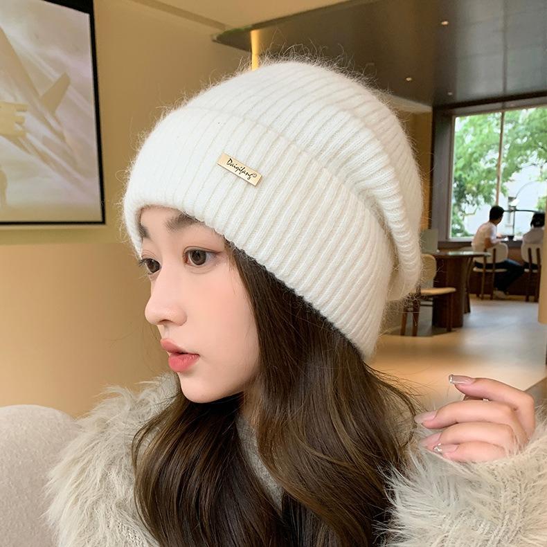 Retro Thickened Wool Hat Women's Autumn and Winter Outdoor Leisure Cold Warm Hat Fashion Hat Beret Hat for Women New Autumn and Winter
