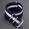 Sport Nylon Watch Band for Women&Men Watch Strap 16mm 18mm 20mm 22mm 24mm Army Sport Strap Fabric Nylon Watchband Buckle Belt