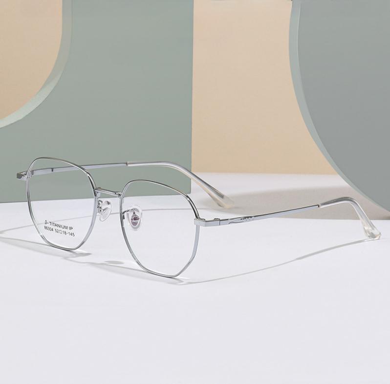 Metal Round Anti Blue Light Glasses Women Men Classic Square Eyeglasses Frames Transparent Computer Glasses  Feminino